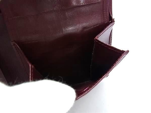 Cartier カルティエ マストライン レザー 二つ折り財布