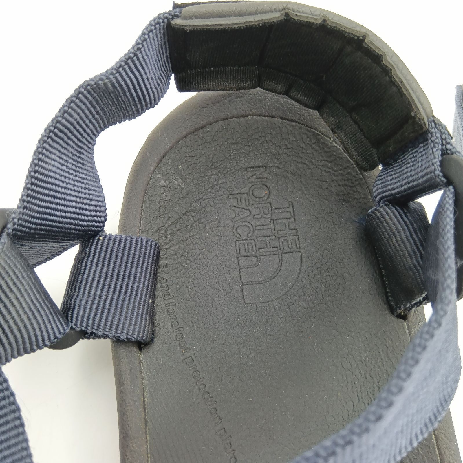 THE NORTH FACE ノースフェイス vibram サンダル 25cm THE NORTH FACE ザノースフェイス スポーツサンダル ネイビー
