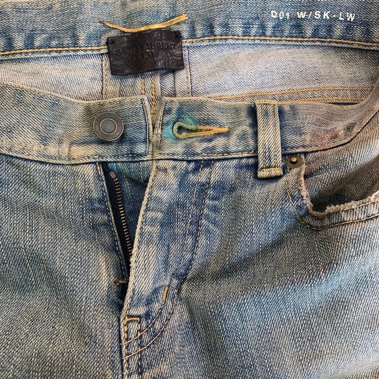 SAINT LAURENT PARIS サンローランパリ14AW 359041 Y479E デストロイ