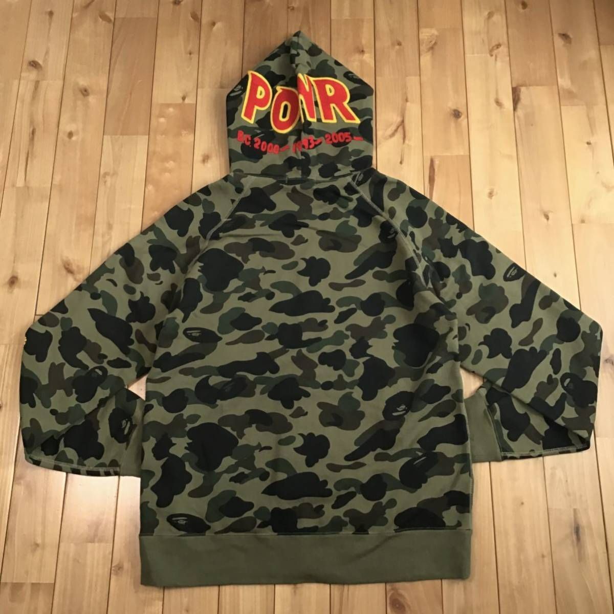 最先端 camo 1st green 迷彩 ベイプ エイプ ダブルシャークBAPE XL 