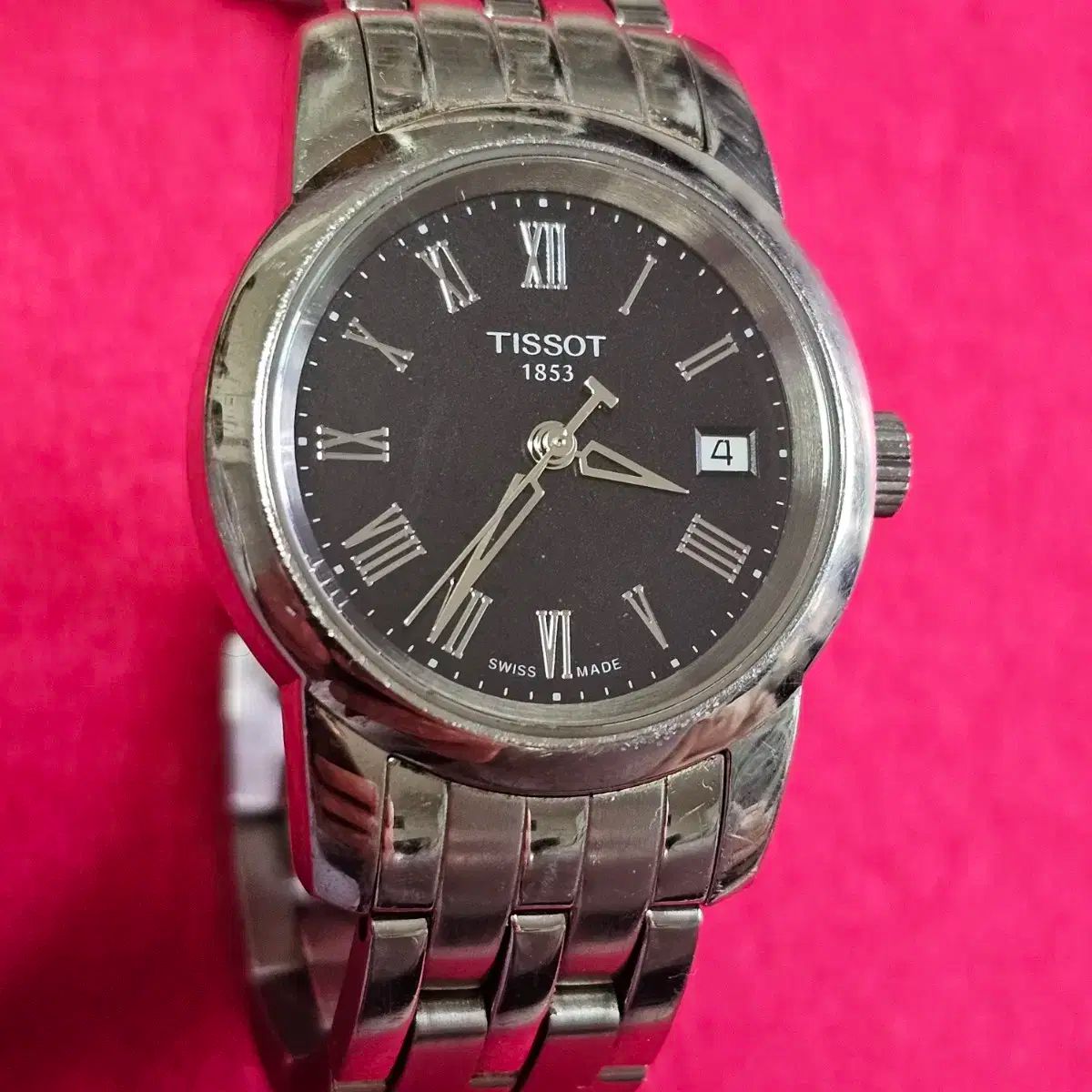 TISSOT T-ショット レーディス クォーツ スチールバンド 時計