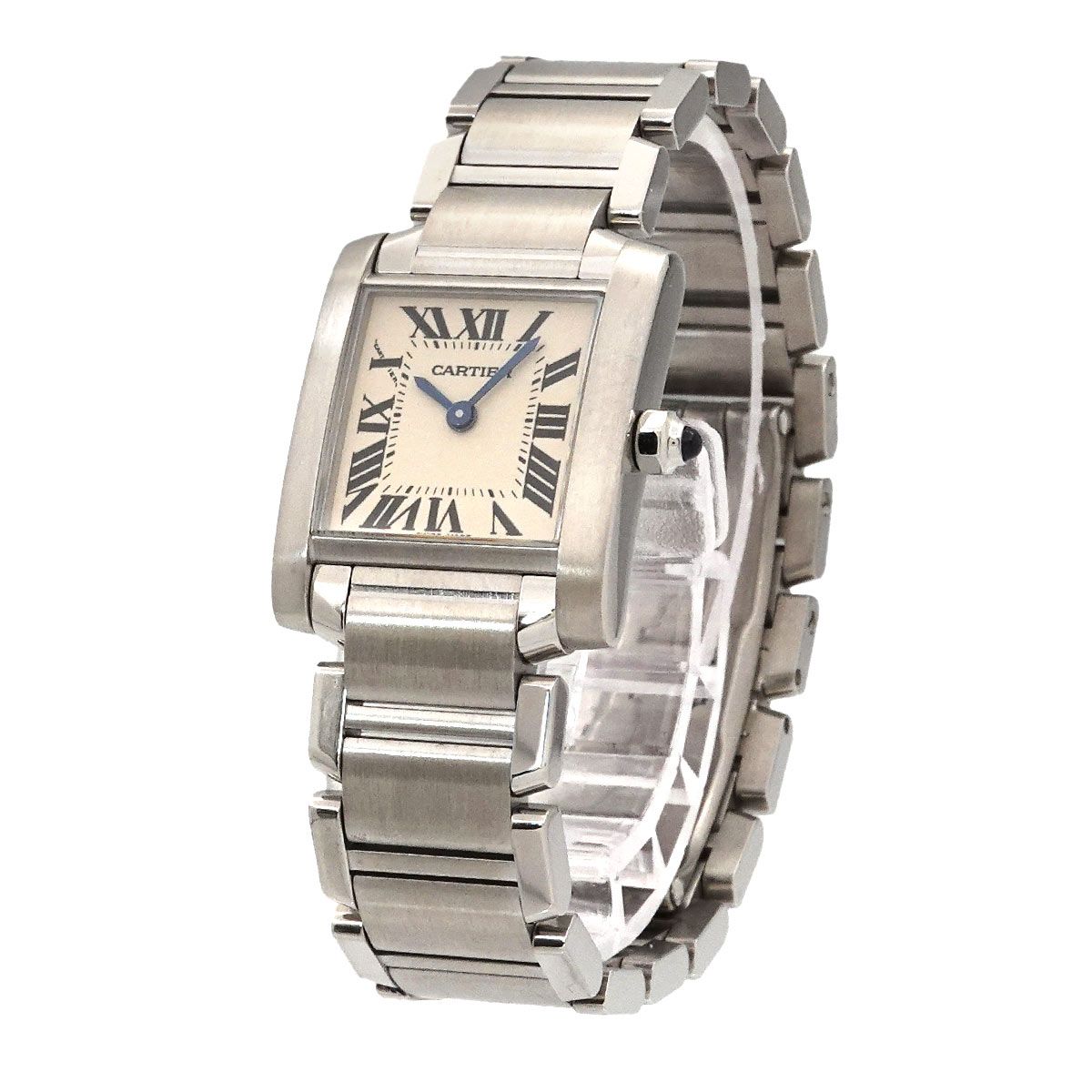 カルティエ Cartier タンクフランセーズSM W51008Q3 レディース 腕時計  