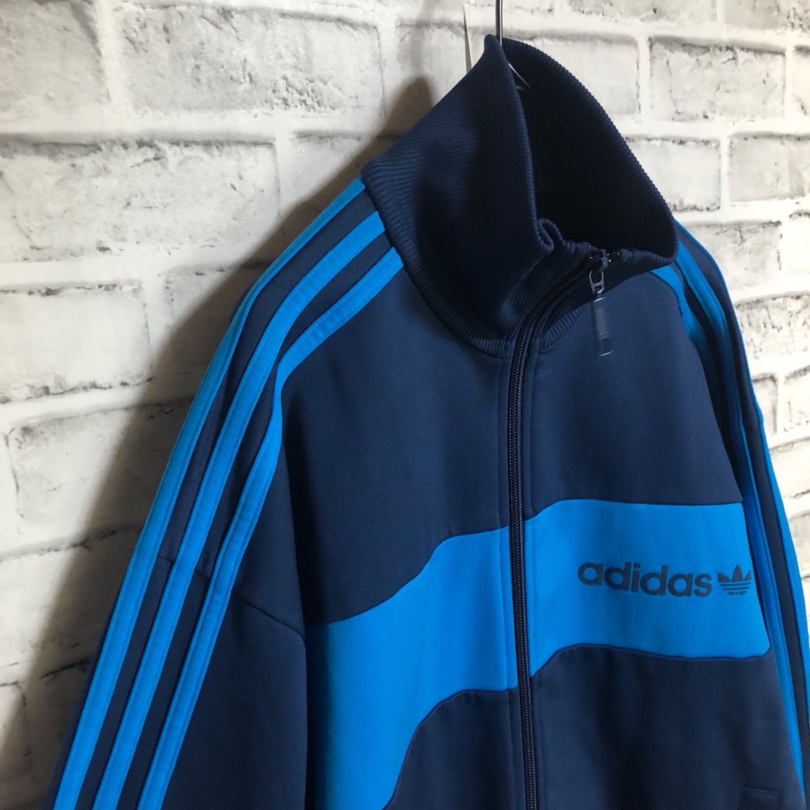 美品L⭐️90s adidas トラックジャケット/ジャージ トレファイル 