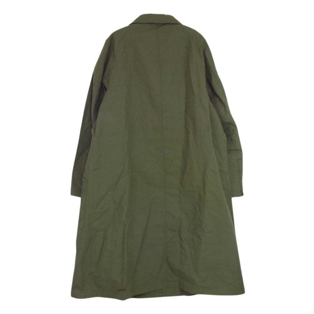 Nigel Cabourn ナイジェルケーボン 8044-00-00000 CC22 ATELIER COAT アトリエ コート コットンリネン カーキ系 46【中古】