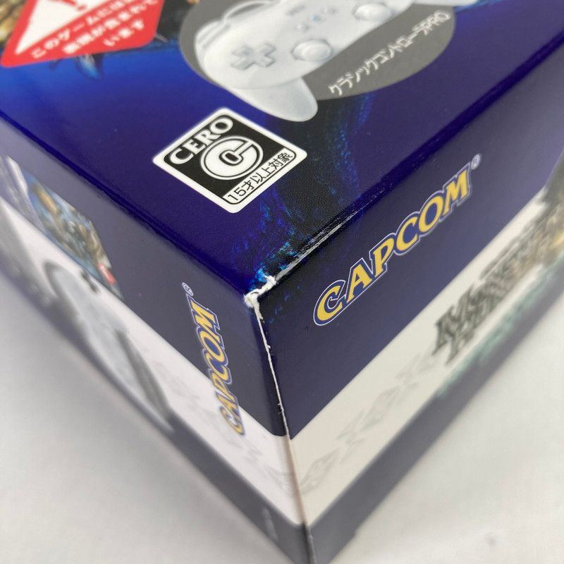 未開封モンスターハンター3（トライ） クラシックコントローラPRO シロ パック 中古美品】 外箱開封済 モンスターハンター3 (トライ