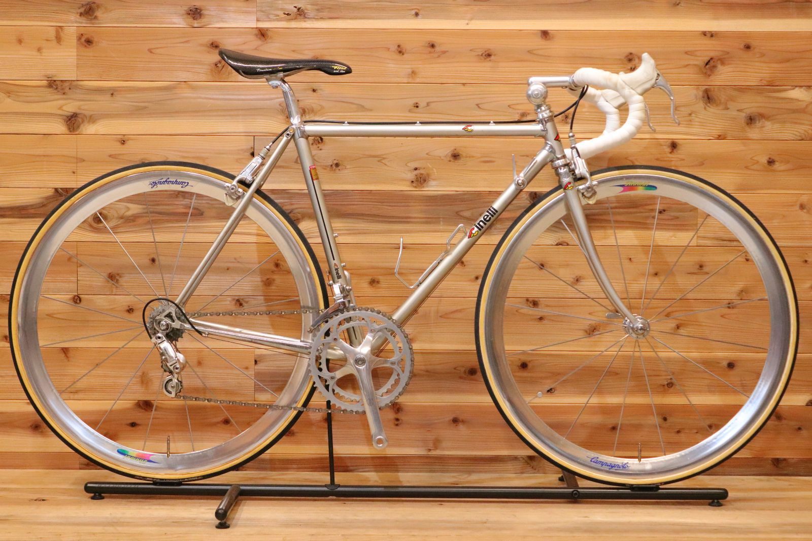 チネリ CINELLI カンパニョーロ CAMPAGNOLO 8S クロモリ ロード