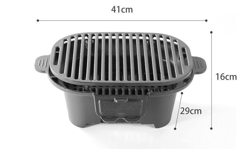 囲炉裏でお茶を沸かしてストーブ焼き便利な家庭用バーベキューストーブ炭オーブン炭バーベキュー鋳鉄を厚くする