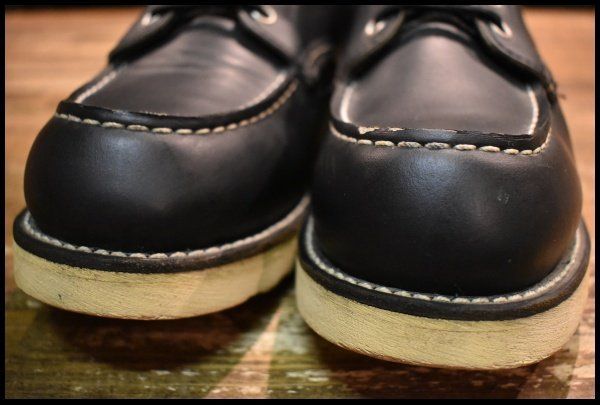 8D 良品 羽タグ 00年】レッドウィング 8130 アイリッシュセッター 黒