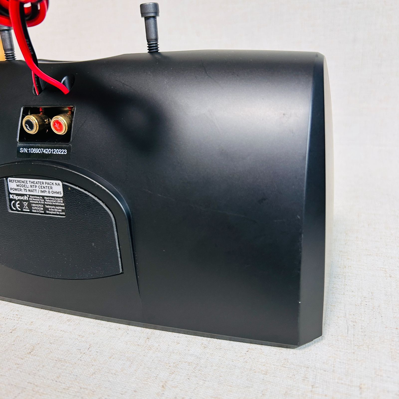 Klipsch クリプシュ 2way センタースピーカー RTP CENTER Klipsch クリプシュ 2way センタースピーカー RTP CENTER - メルカリ