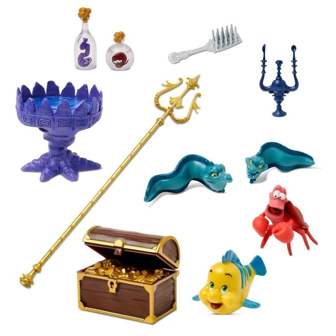 新品 リトルマーメイド アリエル＆アースラ＆トリトン王