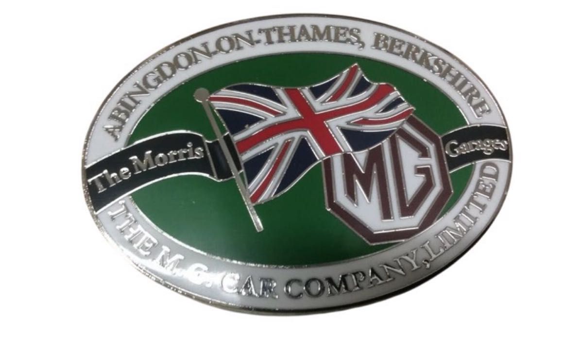 MG モーリス ガレージ グリルバッジ カーバッジ 英国製 - メルカリ