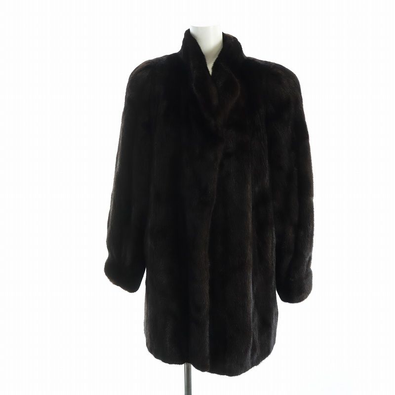 VALENTINO - VALENTINO Furs シェアードミンク ロング コート