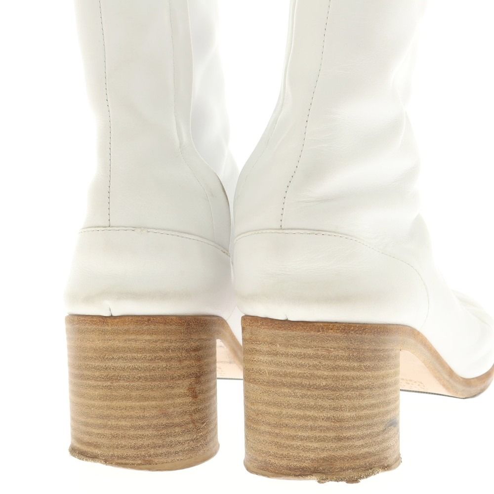 マルジェラ　足袋　37 ホワイト MAISON MARGIELA(メゾンマルジェラ) 22SS TABI BOOTS RUBBER