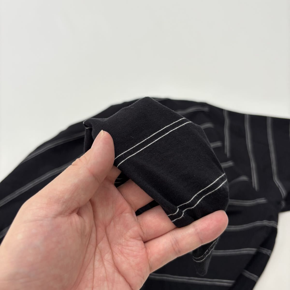 25ss 2025 Ennoy エンノイ PANEL BORDER S/S T-SHIRT パネル ボーダー 