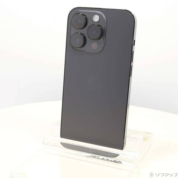 〔中古品〕iPhone14 Pro 1TB スペースブラック MQ2F3J／A SIMフリー【258】