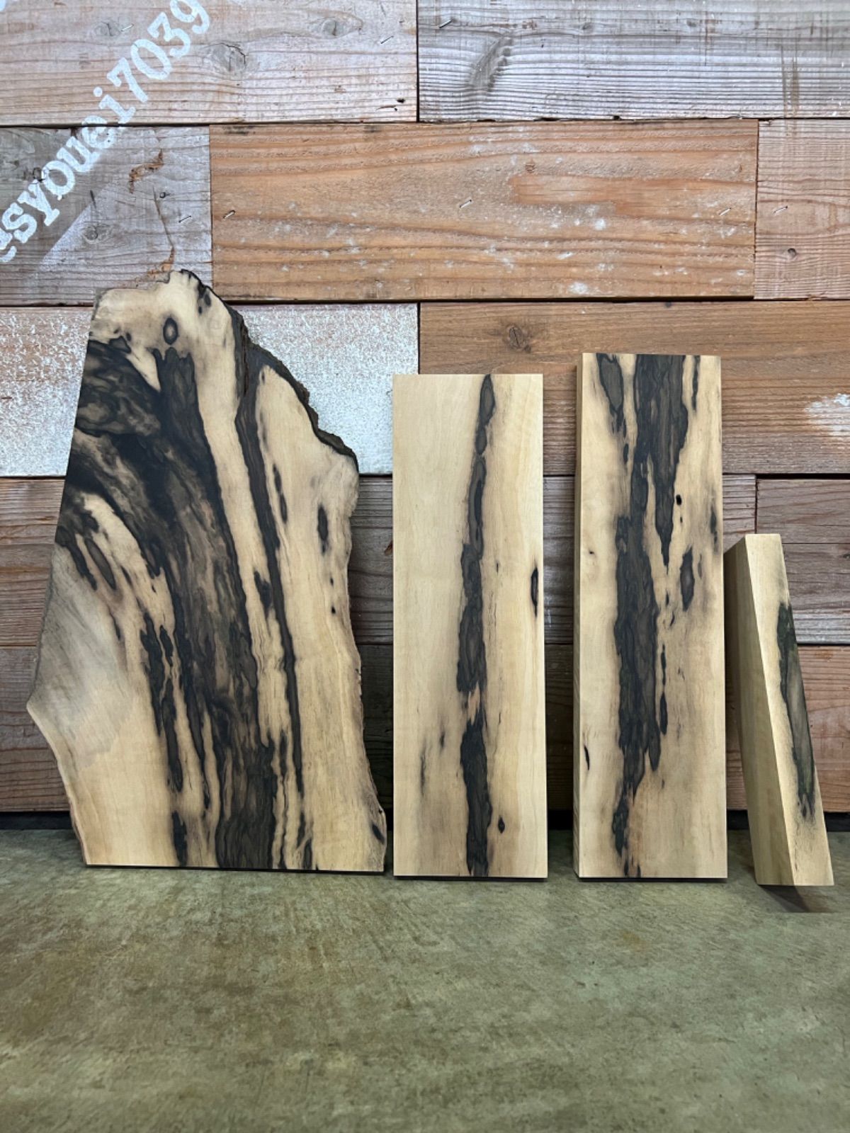 黒柿 銘木 一枚板 無垢材 - メルカリ