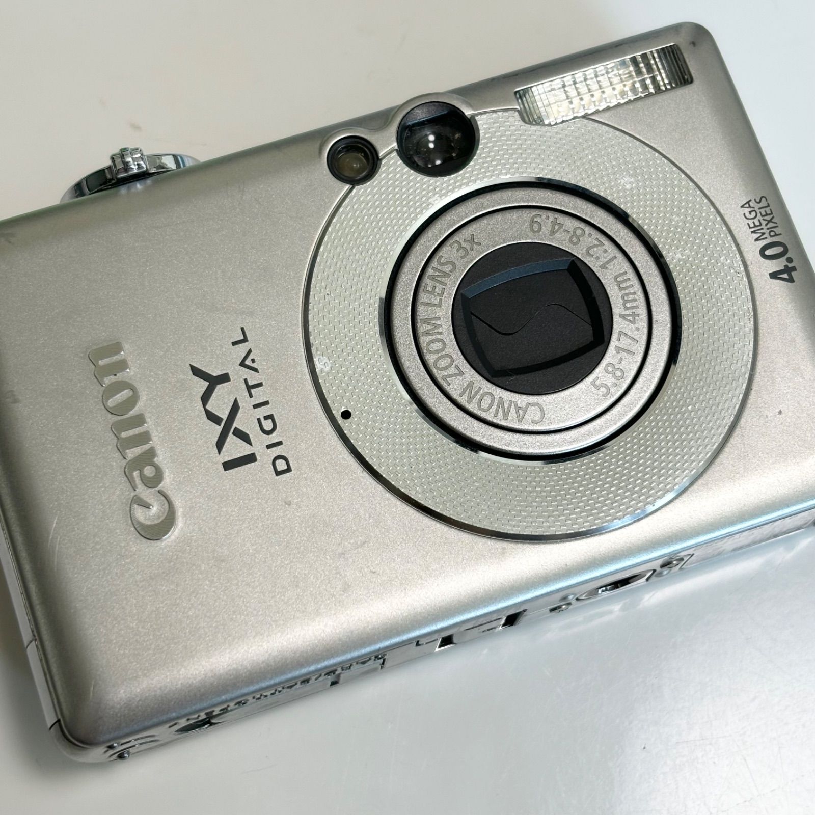 送料無料】Canon/キャノン/IXY/DIGITAL 50/シルバー/コンパクト