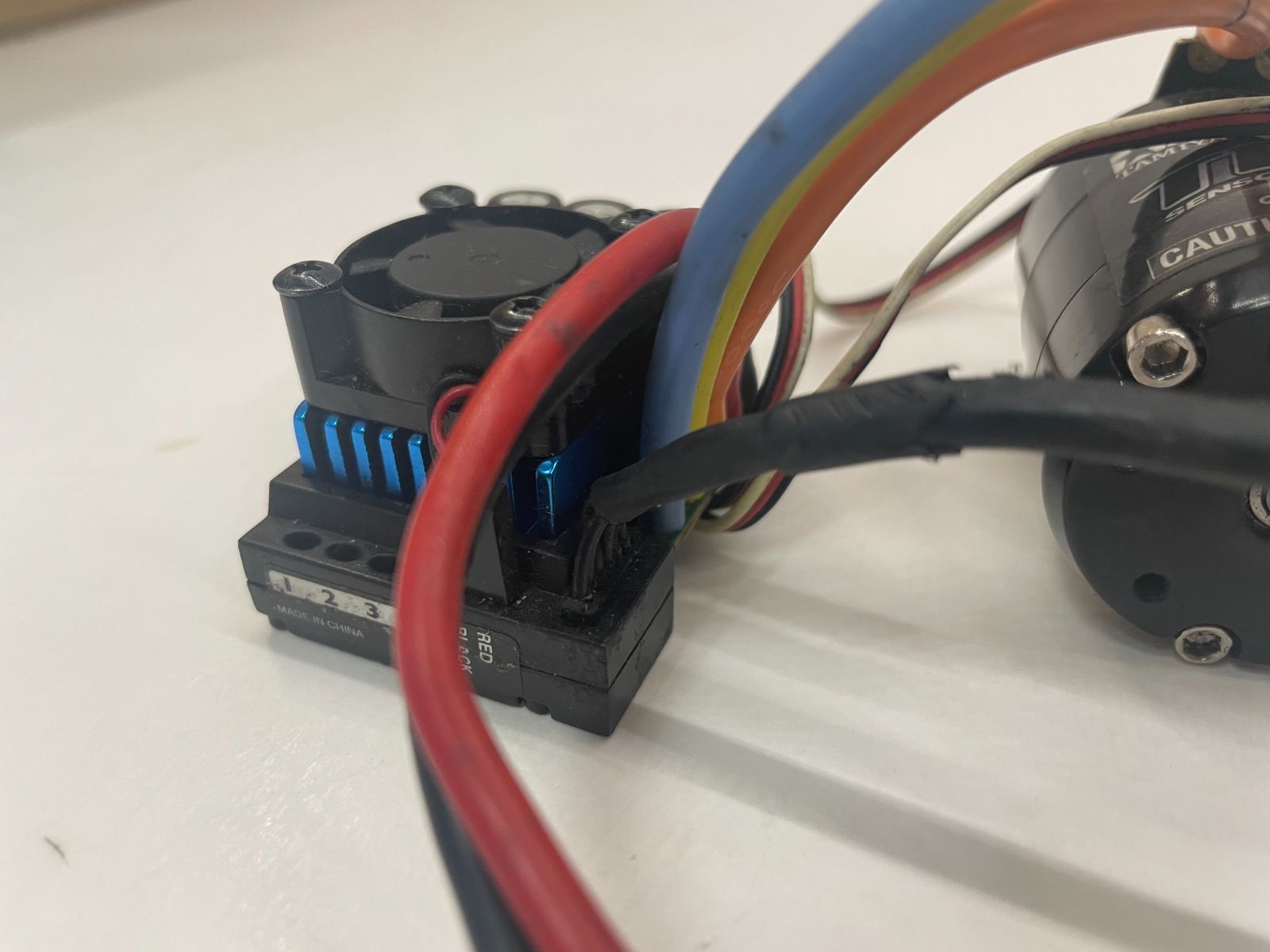 ブラシレスモーターESCセット① タミヤ　TBLE-01S+TBLM-01S タミヤ ブラシレスモーター 01 12T・ESC 01 セット (ラジコン