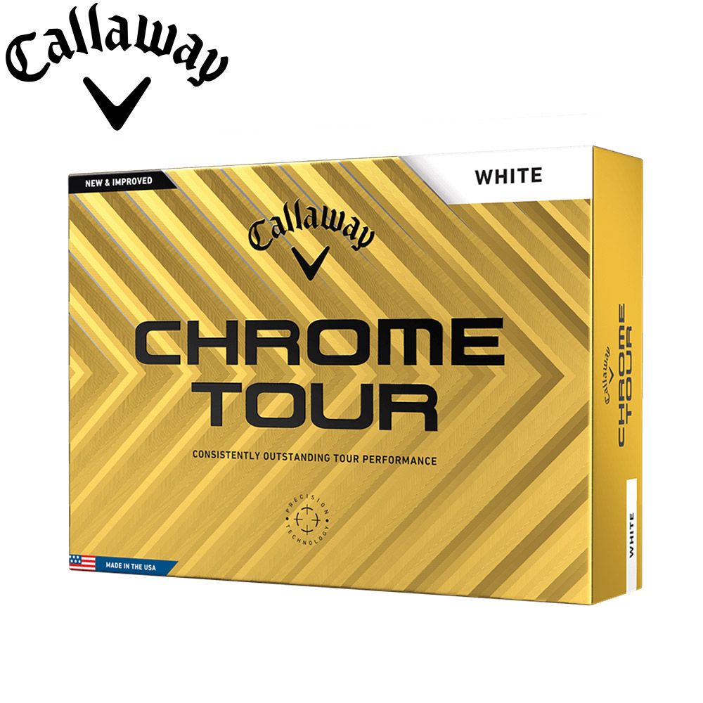 キャロウェイ CHROME TOUR WHITE 2024 ホワイト 1ダース 日本正規品