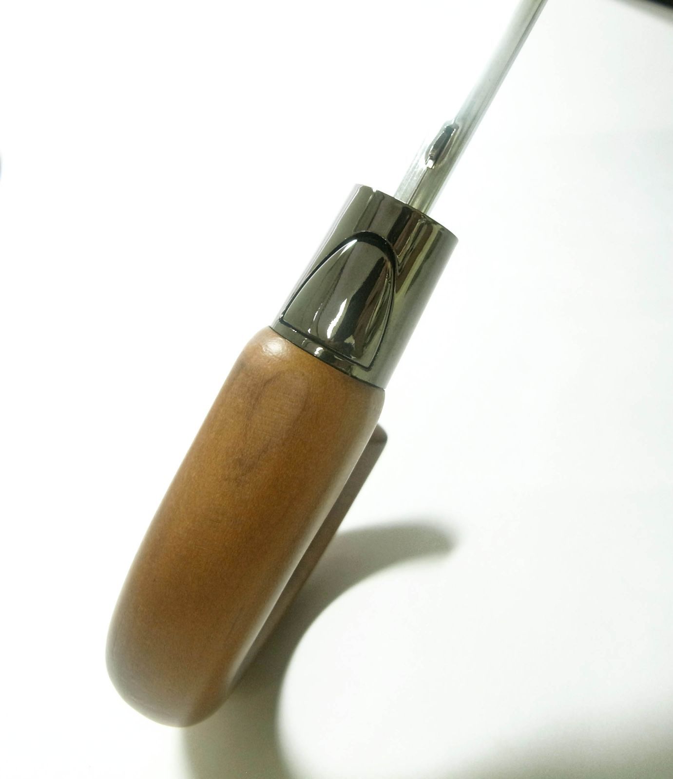 フォックスアンブレラズ FOX UMBRELLAS 傘 折り畳み ブラック ◆ ◆ 折り畳み傘 10 Rib 10本骨 Brown Maple Crook アンブレラ TEL5 FX-126