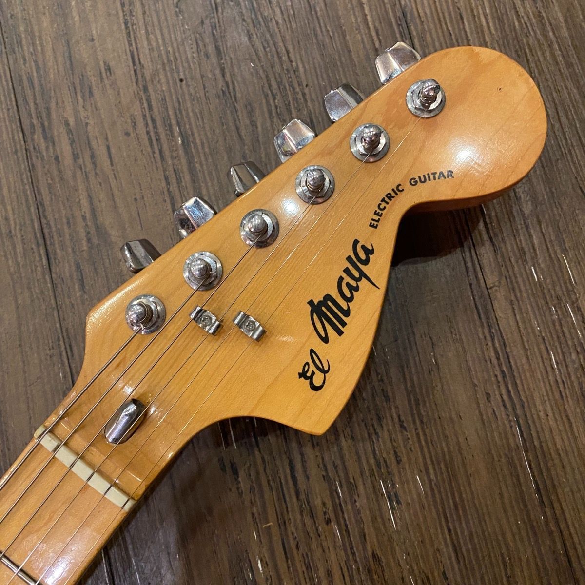 El Maya Artist model Stratocaster 1970s Vintage エレキギター -z073- - メルカリ