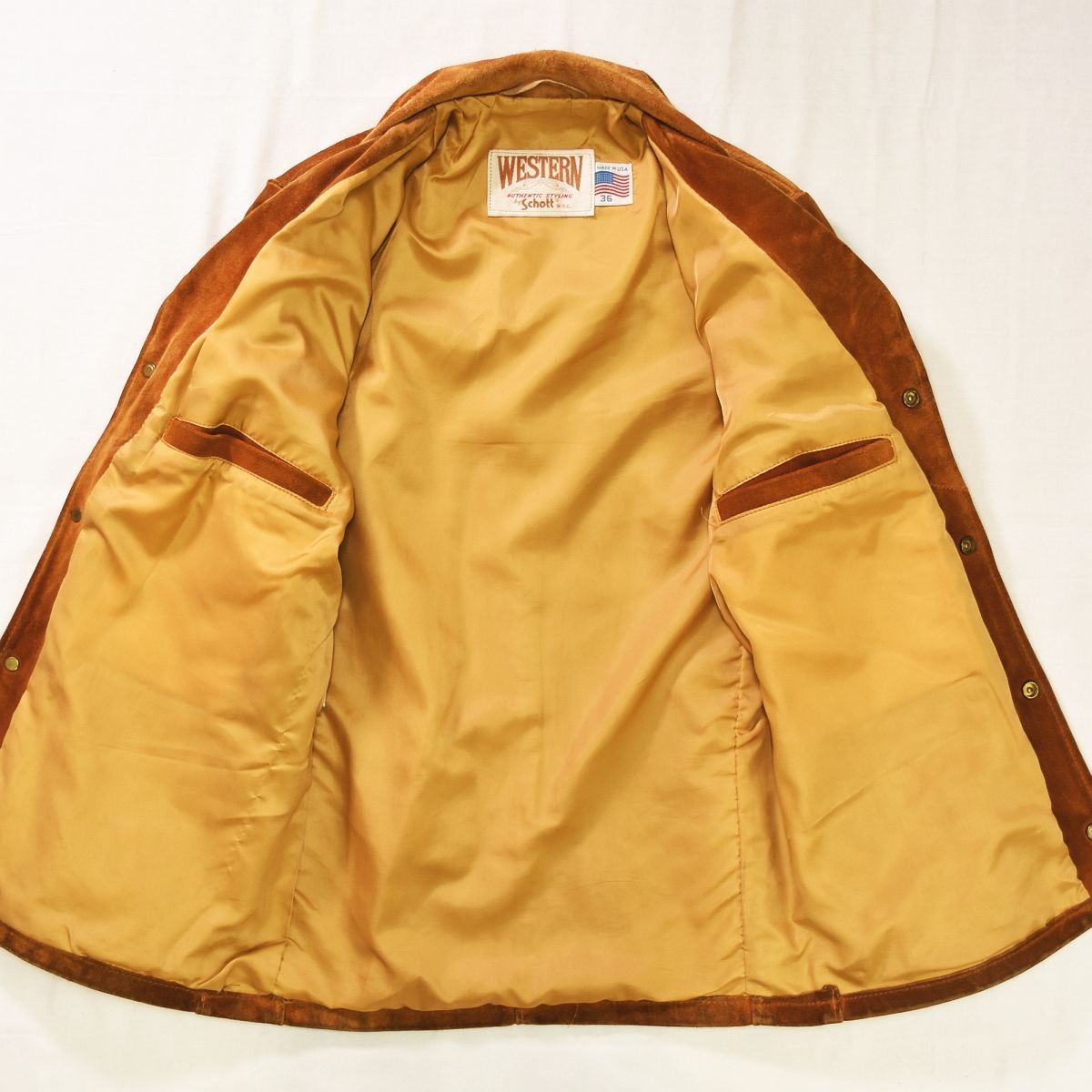 80sヴィンテージ USA製 ショット ウエスタン Schott WESTERN