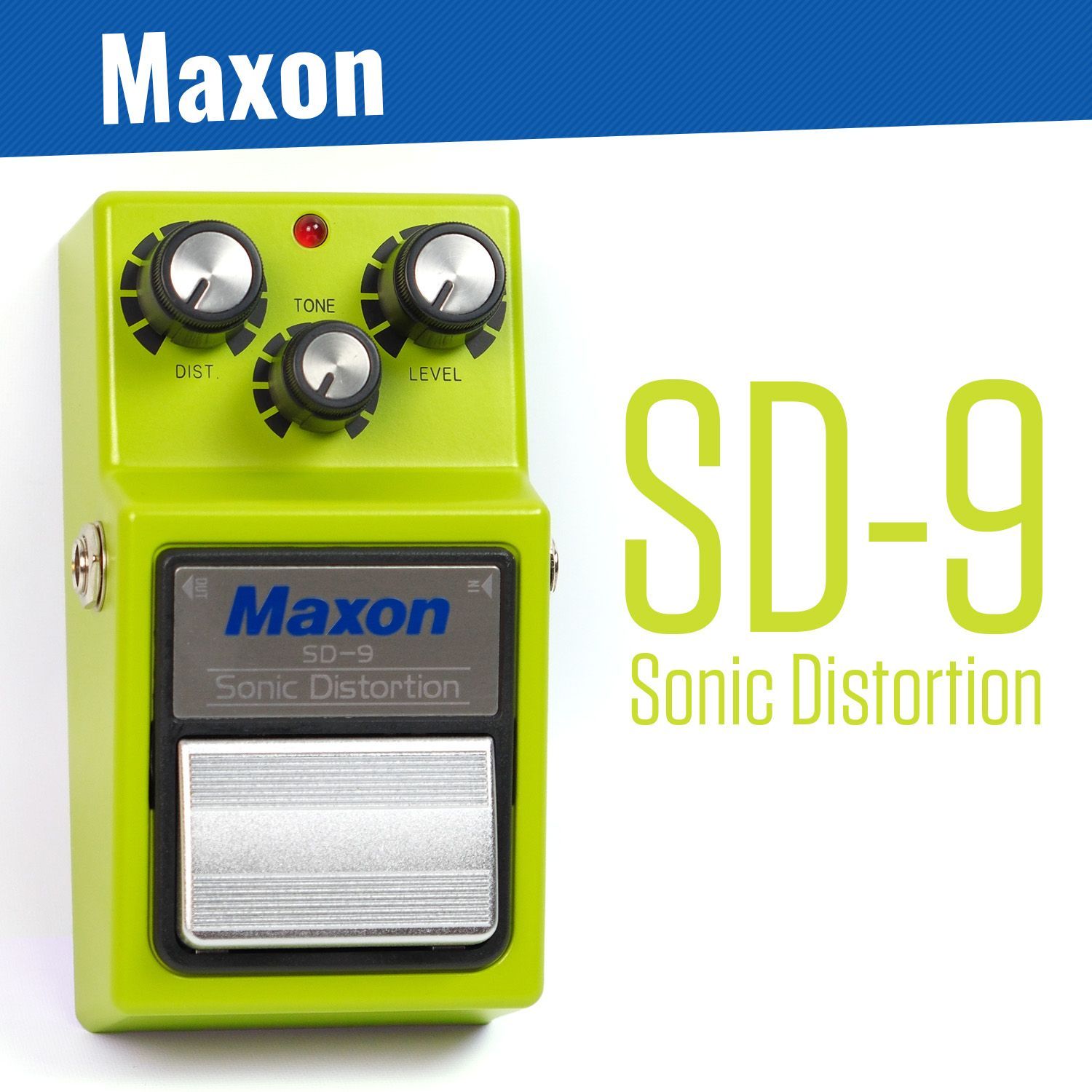Maxon Sonic Distortion SD9 ディストーションペダル - メルカリ