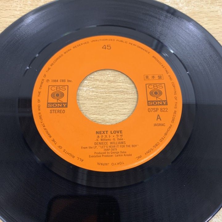 ○01)【同梱不可】【見本盤】Deniece Williams/Next Love