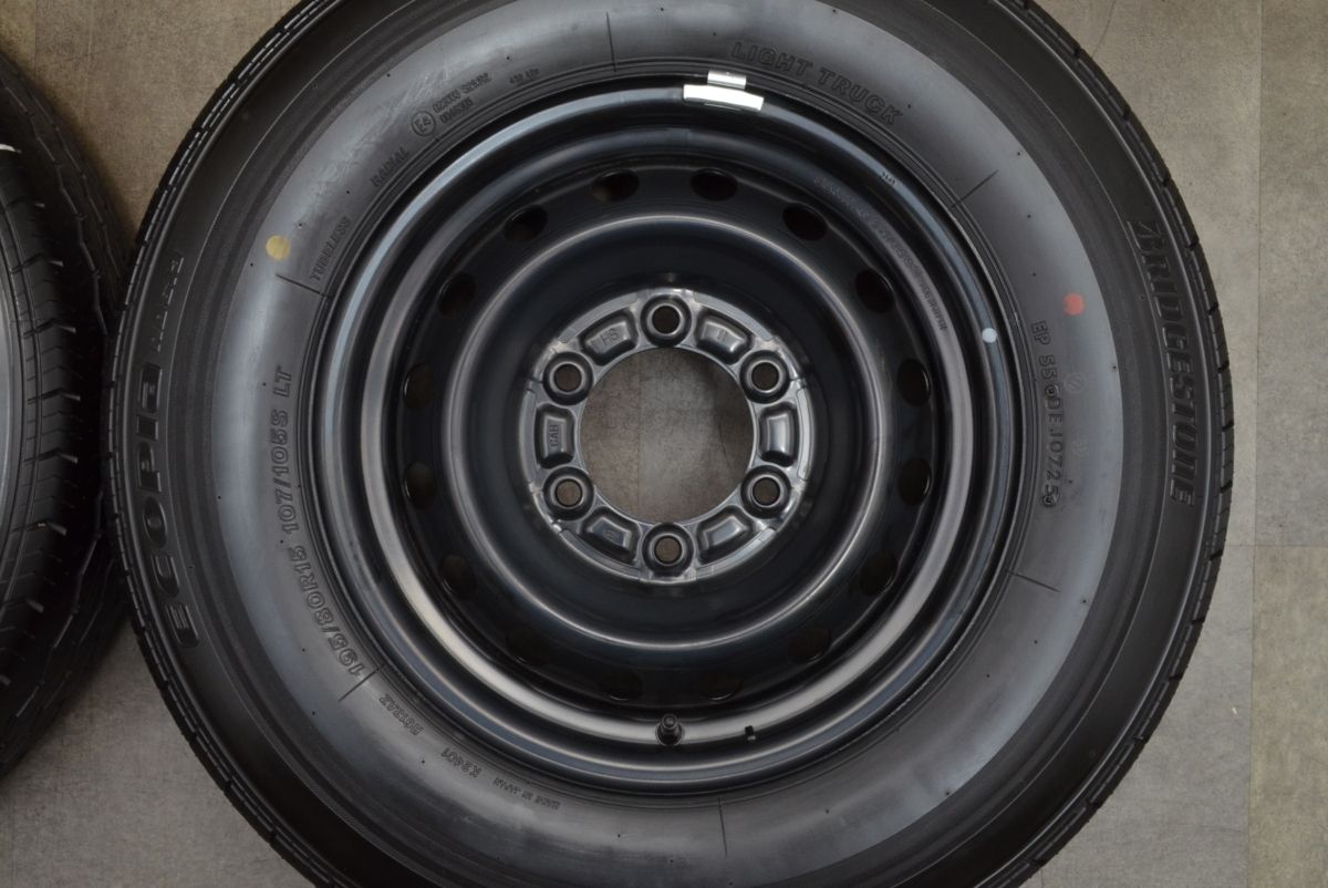 ☆新車外し・2025年製☆BRIDGESTONE・ハイエース・15インチ№51