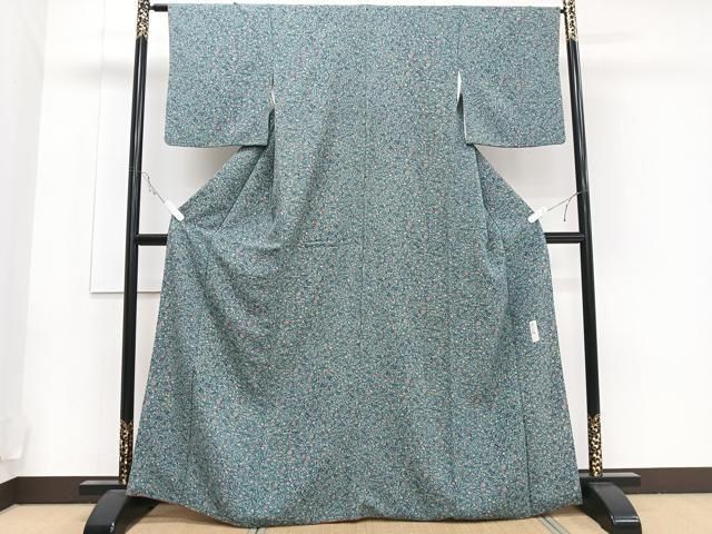 平和屋着物■上質な小紋　辻が花　手描き　金彩　逸品　未使用　BAAJ3690me 平和屋着物○訪問着 辻が花 手描き 暈し染め 金彩 正絹 逸品