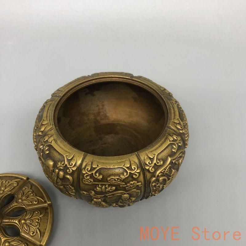 銅 細工 寿星薫香炉 茶道具 香道具 装飾品 工芸品 置物zw0829