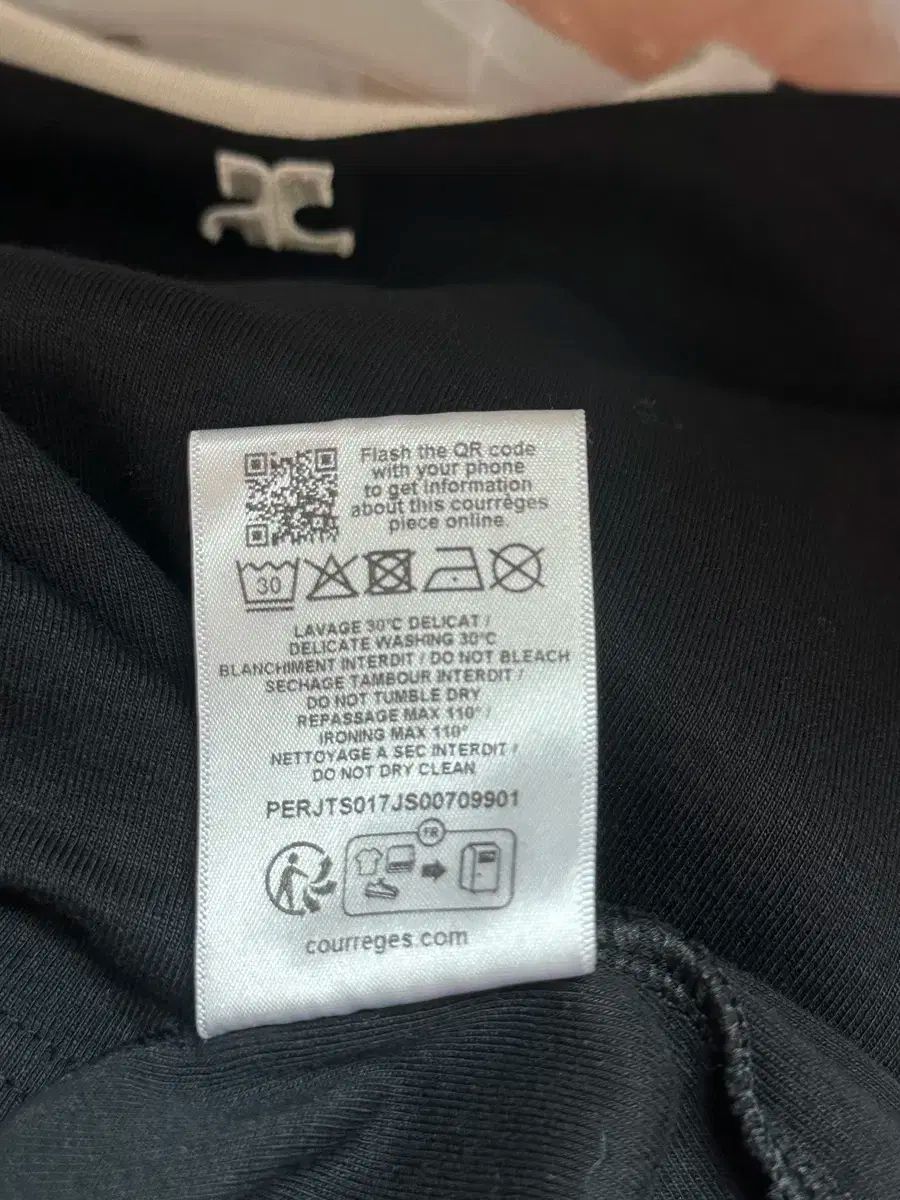 コントラスト 半袖Tシャツ