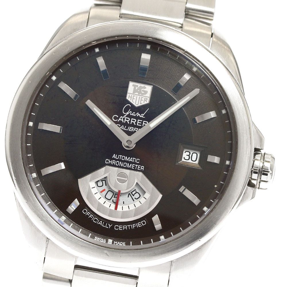 タグホイヤー TAG HEUER WAV511C グランドカレラ スモールセコンド デイト 自動巻き メンズ_907064