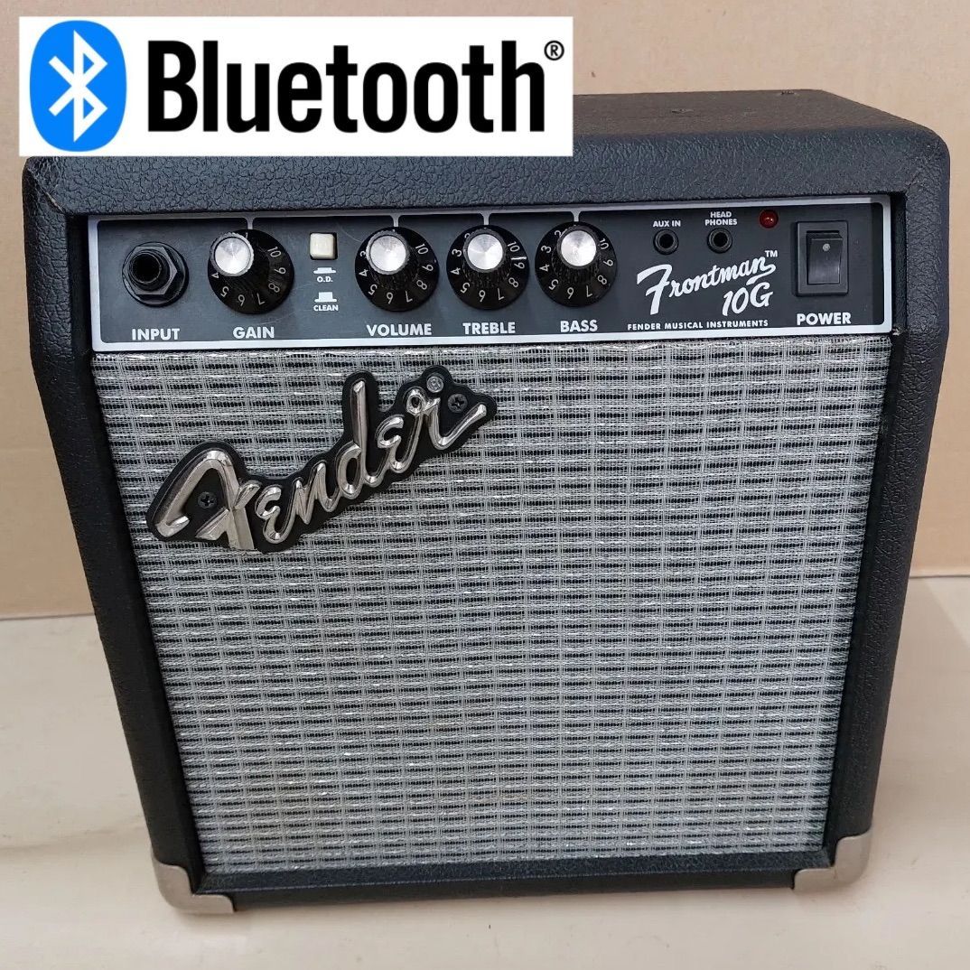 Fender Frontman 10G ギターアンプ Bluetooth機能搭載 そんな 目 Fender Frontman 10G ギターアンプ Bluetooth機能搭載 そんな 目