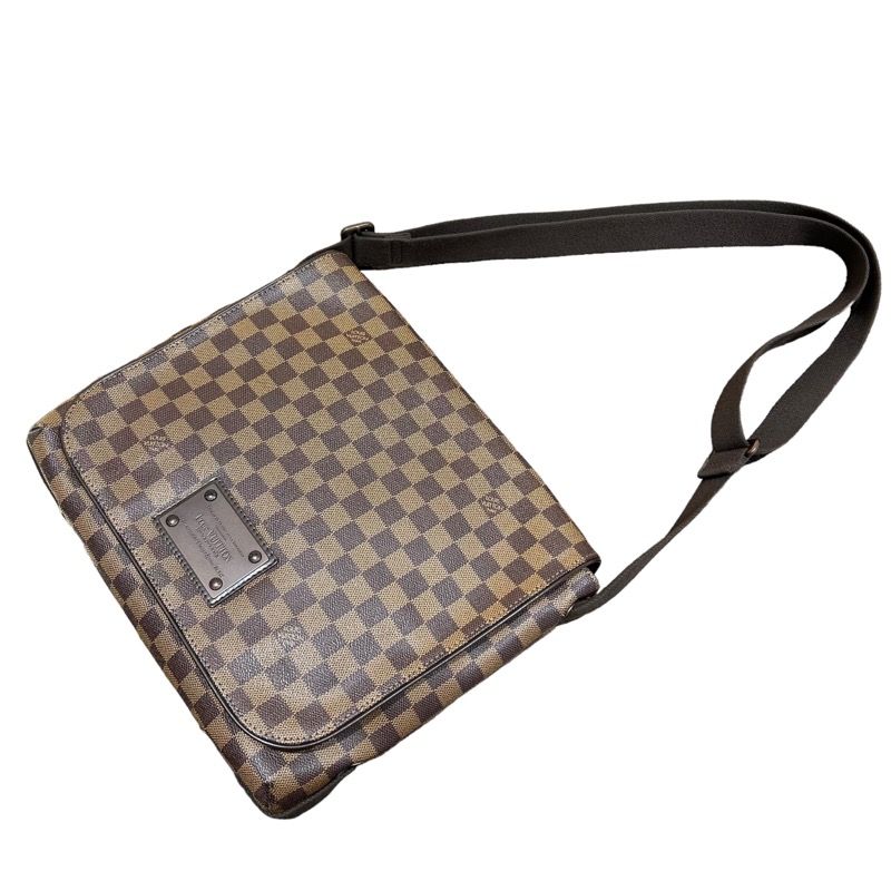 ルイ・ヴィトン LOUIS VUITTON ブルックリンMM N51221 ブラウン ダミエ