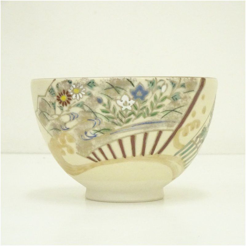 Ｓ８８３　茶碗　『備前焼』『山本出 造』　共箱　抹茶碗　茶道具 岡本英山 虫明焼 魚絵茶盌 共箱 抹茶碗 抹茶茶碗 茶道具 茶器