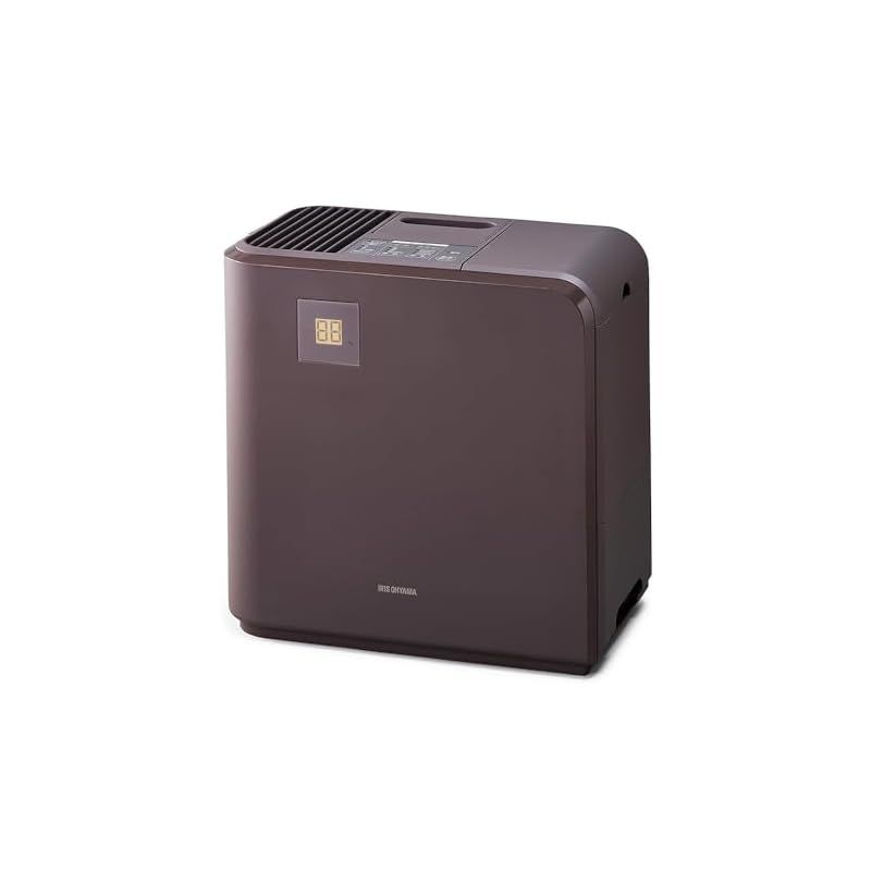 アイリスオーヤマ 加湿器 大容量 スチーム式(加熱式) 気化式 ハイブリット式 加湿量 700ml タンク容量 5L 19畳 7時間連続加湿 卓上 中古アイリスオーヤマ 加湿器 大容量 スチーム式(加熱式) 気化式