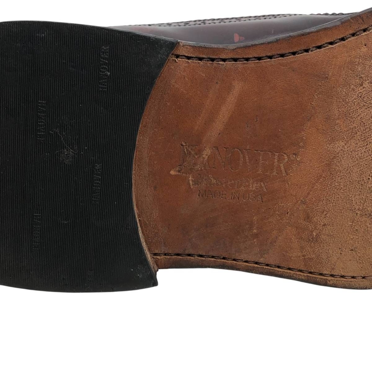 フルブローグ ウイングチップシューズ