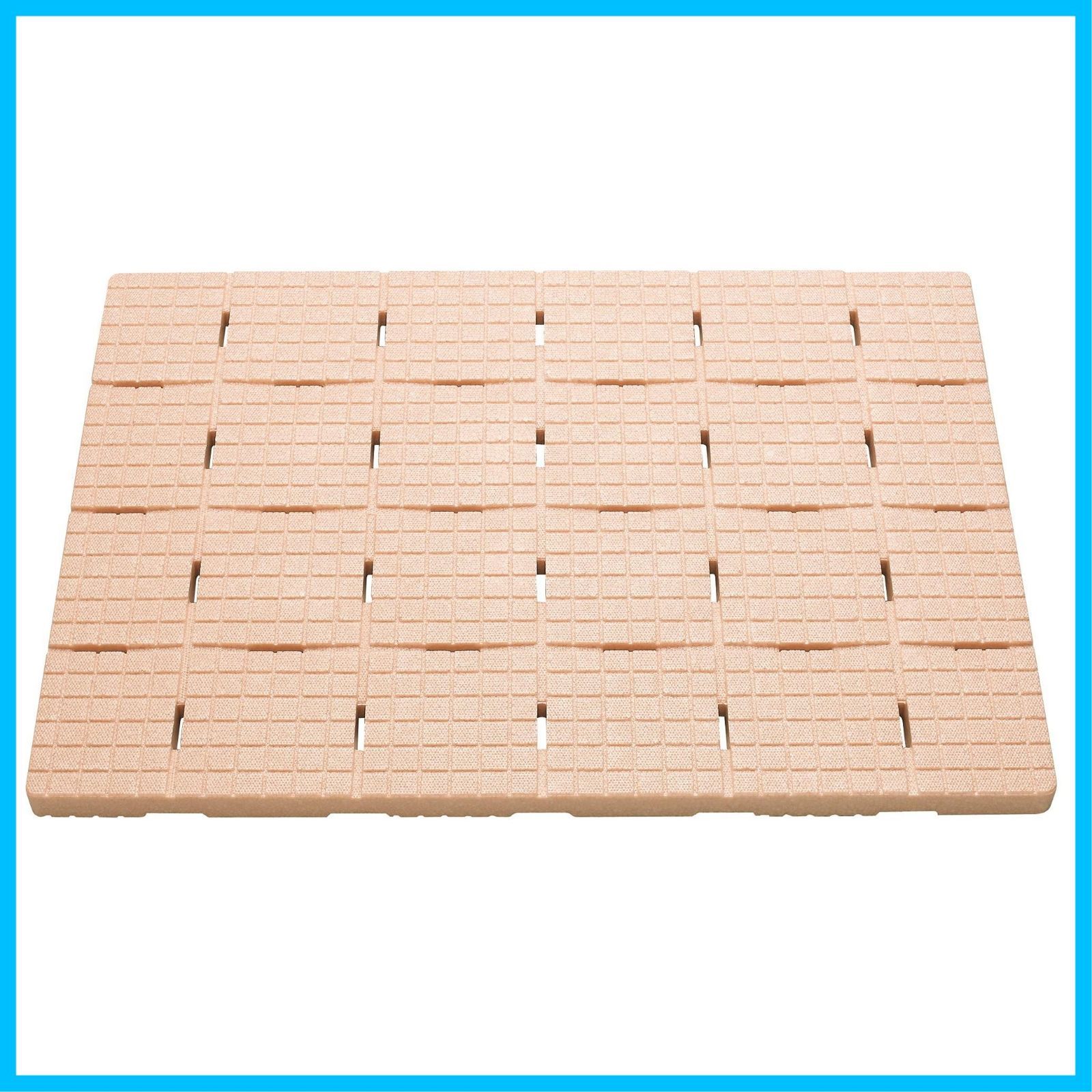 東プレ お風呂すのこ 軽 いソフトすのこ SKB-6085 ベージュ 60×85×3.6cm