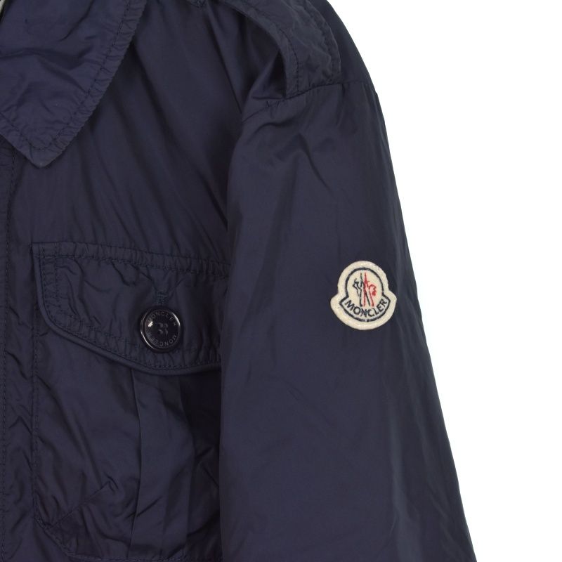 モンクレール MONCLER ナイロンジャケット ブルゾン 1 紺 ネイビー 910