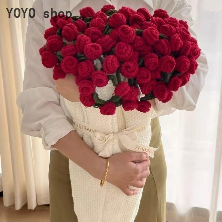 薔薇 ブーケブランケット 肌触りふわふわ SNS人気話題！／ 花束