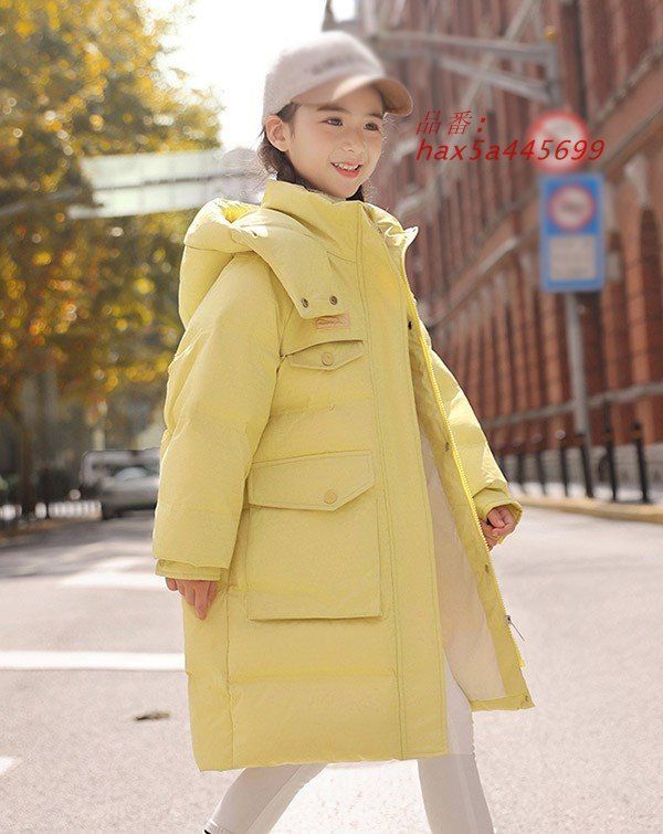 確率の高い ダウンコート 子供服 女の子 90％ダウン ダウンジャケット キッズ お出かけ 秋冬 防寒 防水 防寒 120CM 韓国4色 160CM アウトドア hax5a445699