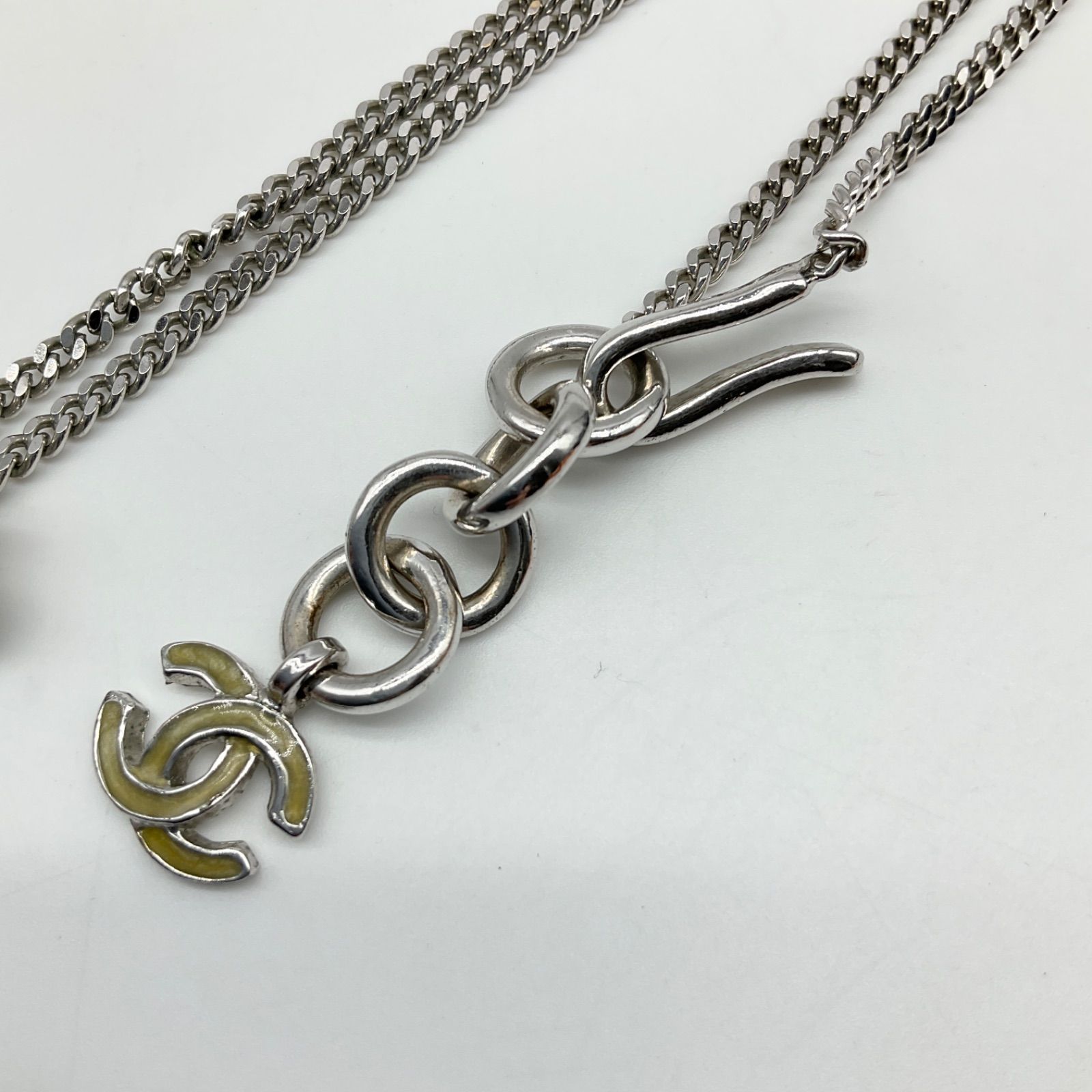 CHANEL シャネル ネックレス クローバー ココマーク ライン