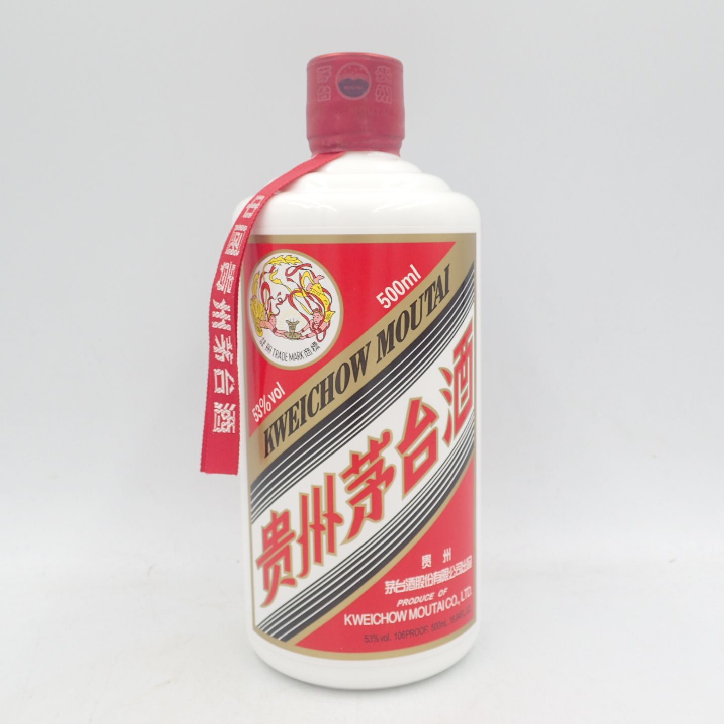 未開栓 貴州茅台酒 マオタイ酒 天女ラベル 39% 500ml 1014g 古酒画像参照の上ご購入下さい