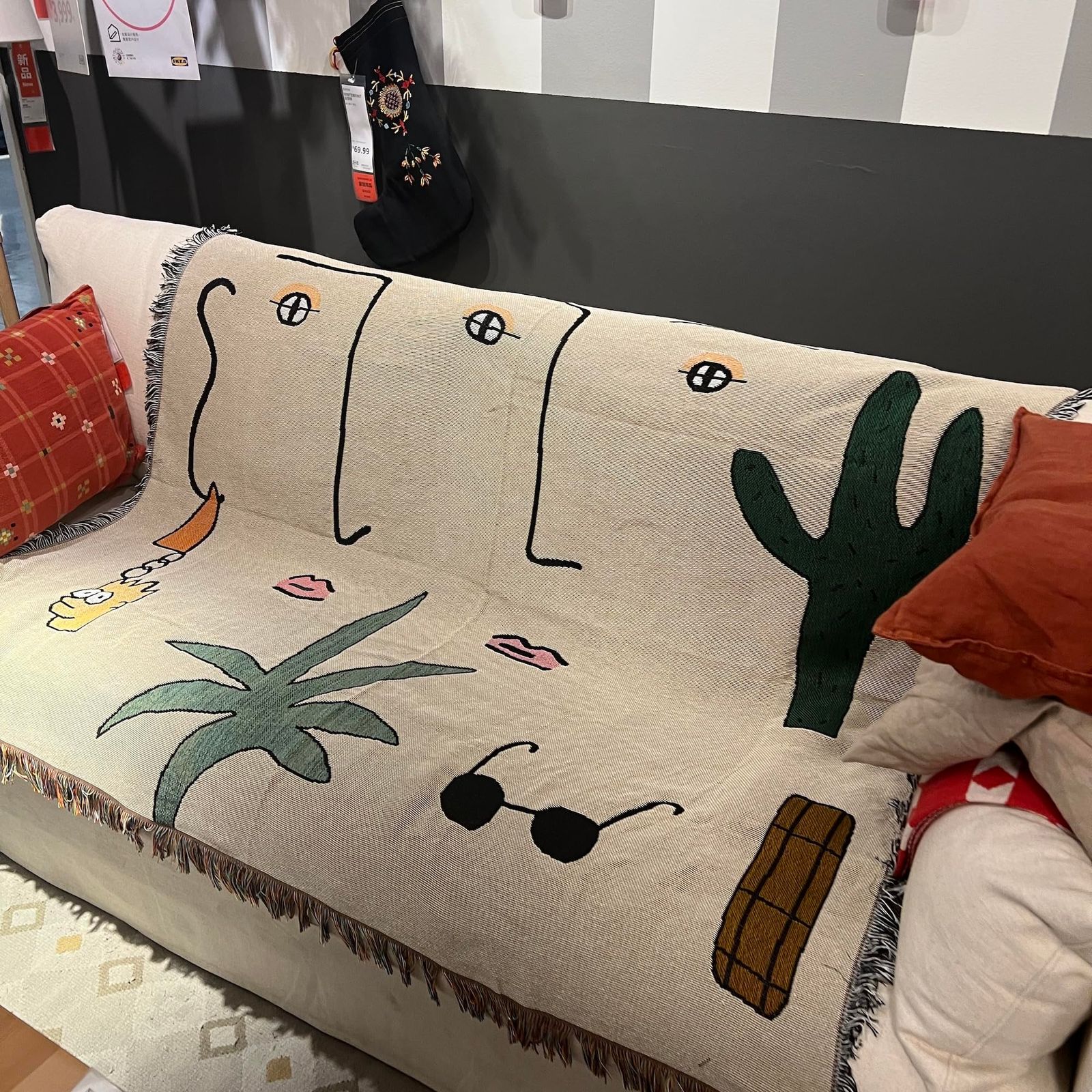 数量限定】ソファカバー スローケット， ライフスタイル