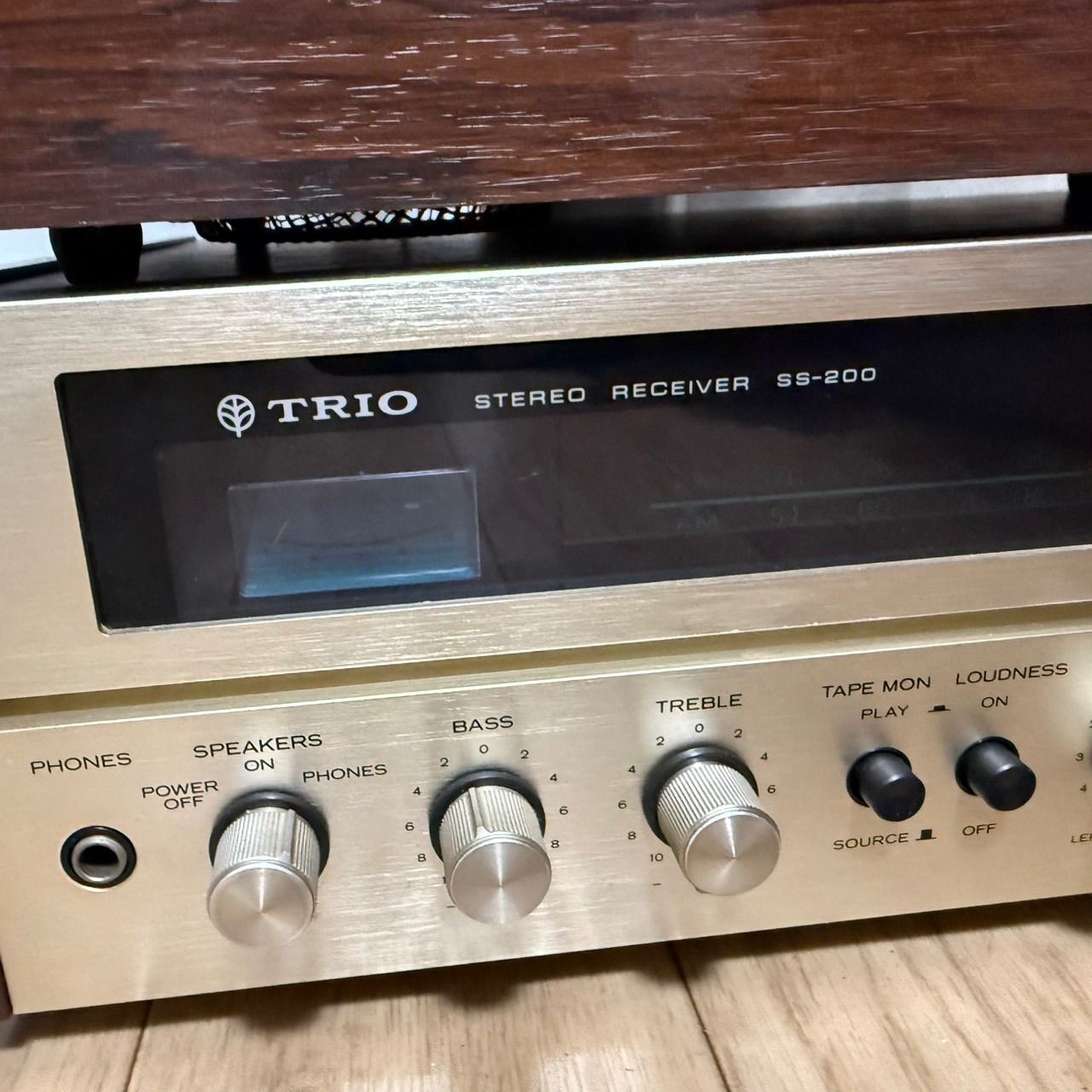 TRIO トリオ ステレオレシーバー SS-200 & レコードプレーヤー