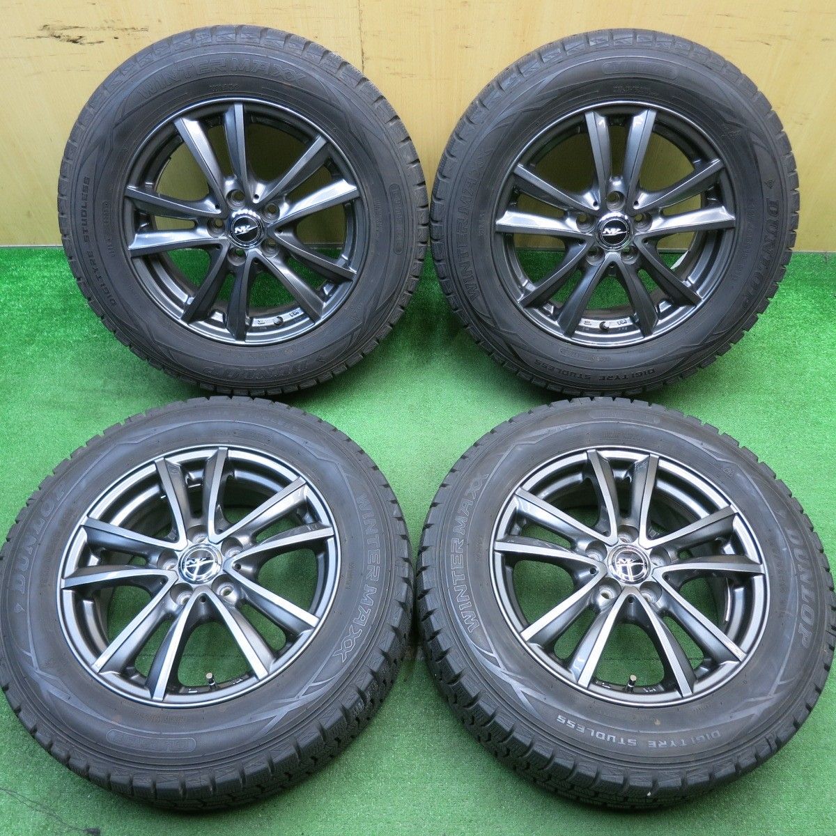 キレイ プリウス 等 195|65R15 スタッドレス ダンロップ ウインターマックス WM01 NIRVANA NV ニルヴァーナ ニルバーナ 15インチ PCD100|5H 5041804TNス