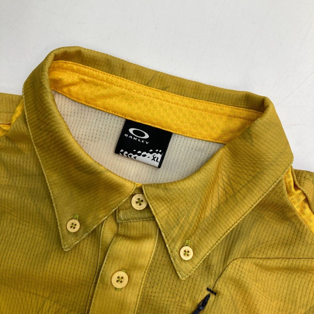 中古 メンズ ワック WAAC 半袖ポロシャツ 1(S) 黄系×黒 イエロー