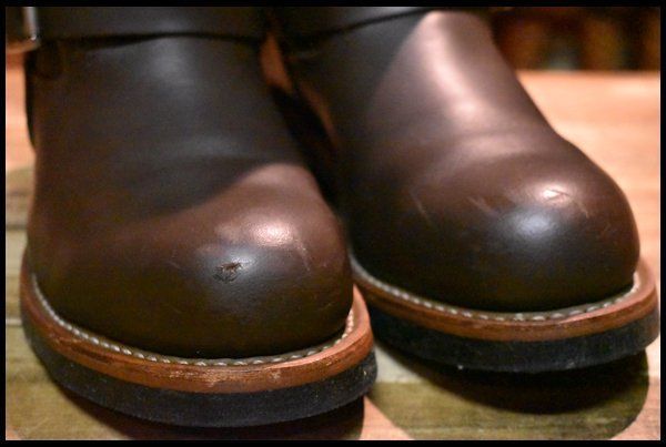 7D 良品 09年】レッドウィング 2967 エンジニア 茶 チョコレート