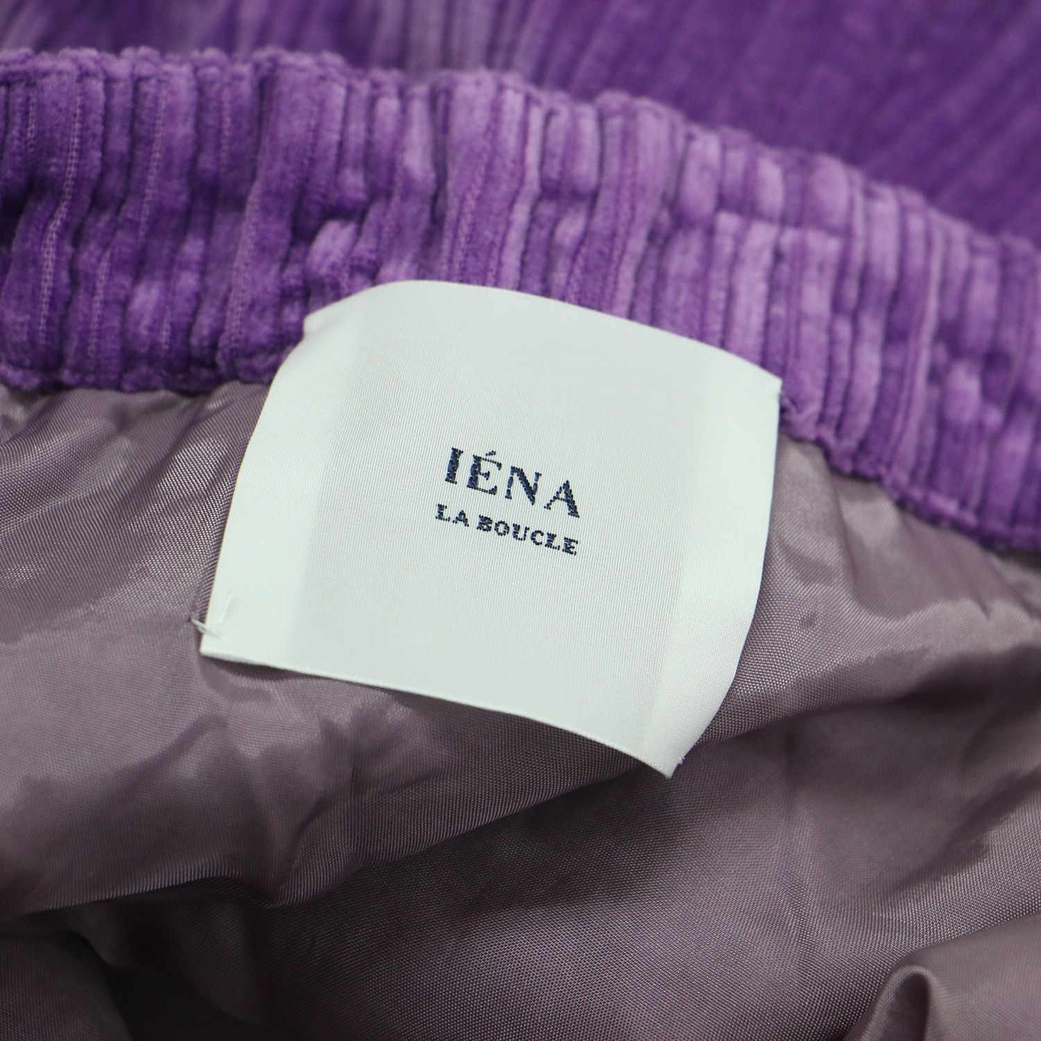 IENA LA BOUCLE イエナ ラ ブークル サロペット パープル サイズ:36(S  